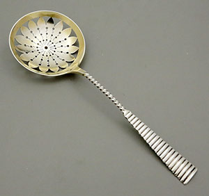 antique sterling silver spoon by Bigelow Kennard & Co